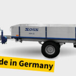 Wywrotka trójstronna z hamulcem najazdowym, Solis EDK 25