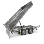 Przyczepa wywrotka trójstronna HUMBAUR HTK 2700.27 – dwuosiowa, 2700 kg - obrazek 5